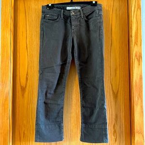 Cropped Gray Joe’s Jeans